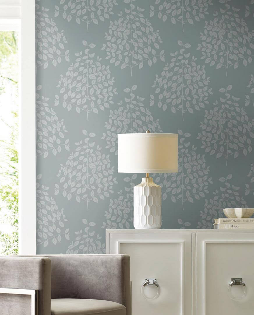 Tapeta liście i gałązki York Wallcoverings OS4254 Tender Candice Olson Modern Nature 2