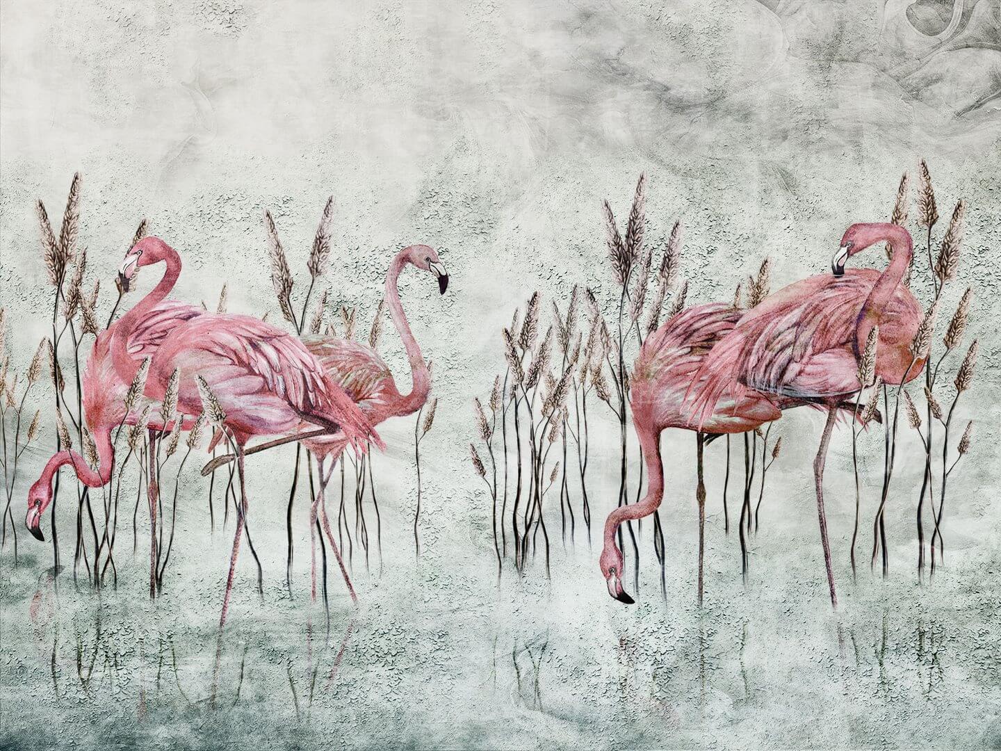 Fototapeta flamingi Wallcraft Fenicottero 375312101