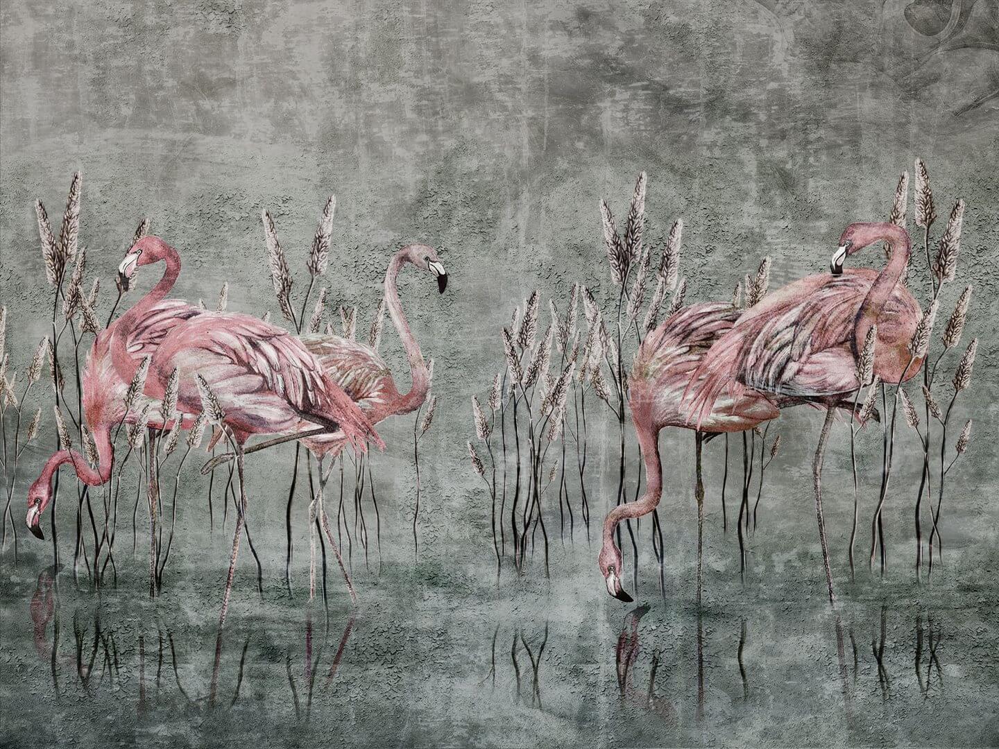 Fototapeta flamingi Wallcraft Fenicottero 375322101