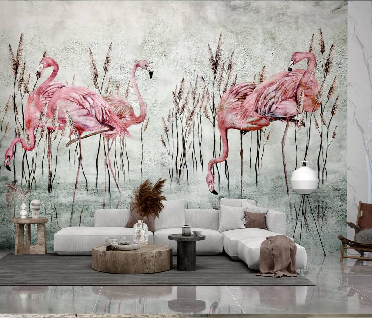 Fototapeta flamingi Wallcraft Fenicottero 375332101