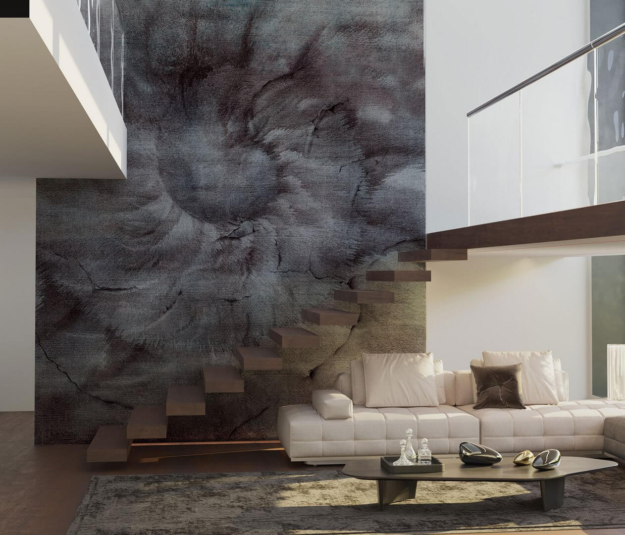 Fototapeta abstrakcyjna Wallcraft Fosilium 405322101