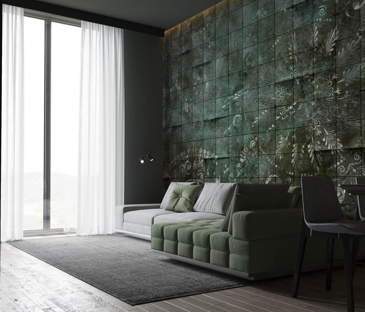 Fototapeta nowoczesna mandala Wallcraft Monimenta 360312101