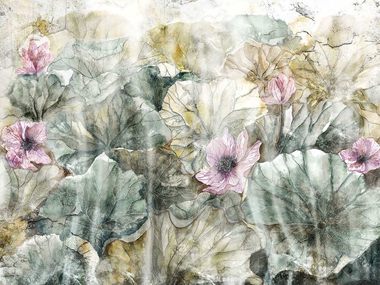 Fototapeta duże kwiaty Wallcraft Ophelia 495322102