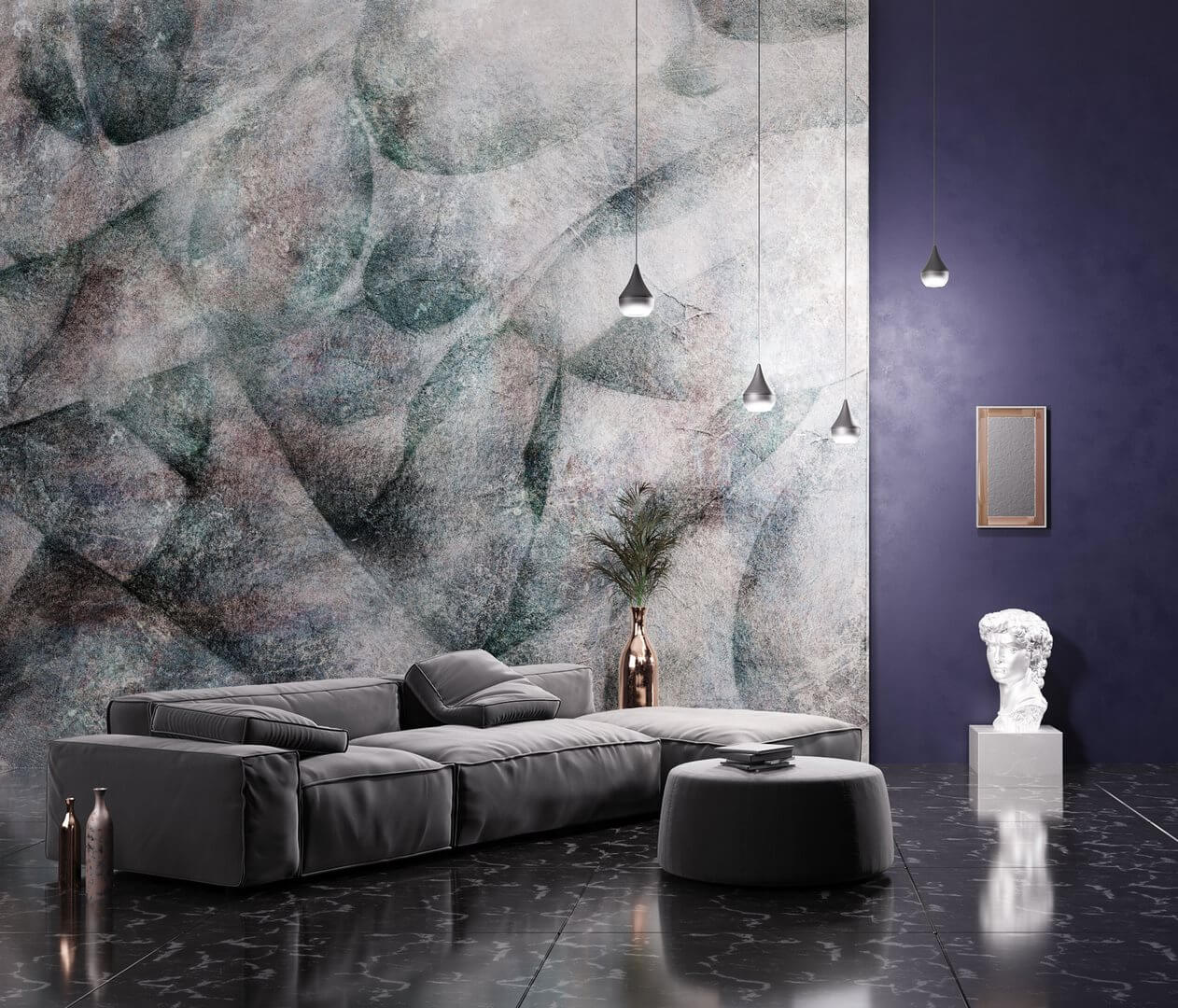Fototapeta z abstrakcyjnym wzorem Wallcraft Umbra 390312101