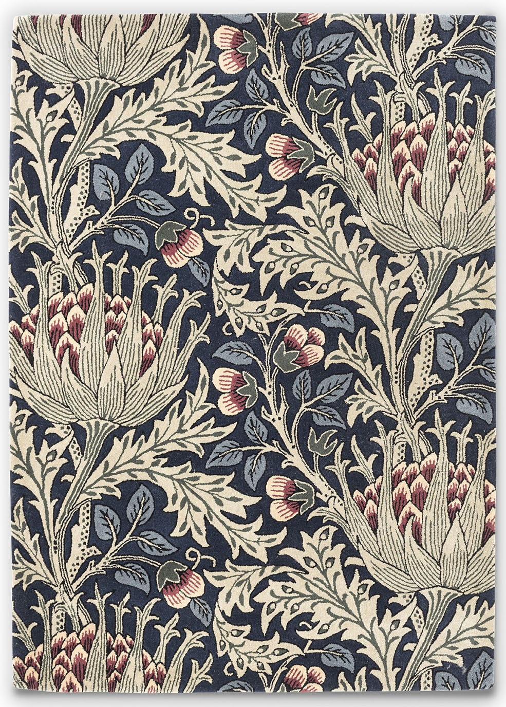 Dywan w kwiaty Artichoke Mineral 127108