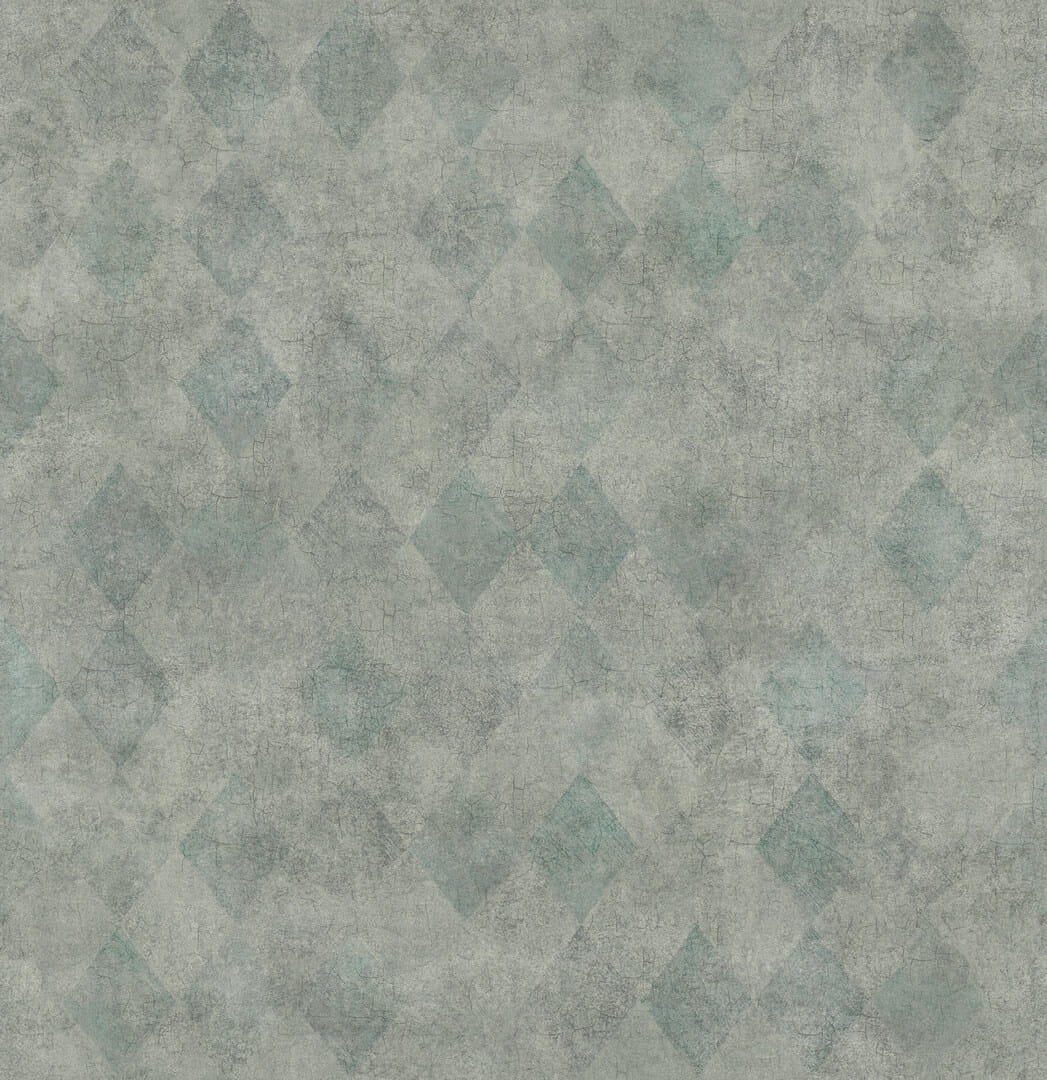 Tapeta romby Rebel Walls R18521 Small Painted Diamonds Fancy Green Pops