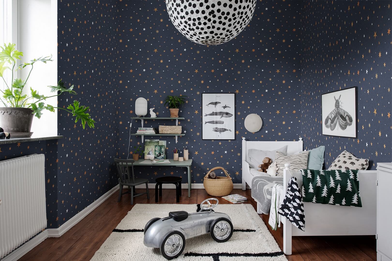 Tapeta gwiazdki Rebel Walls R18545 Stardust Night Pops