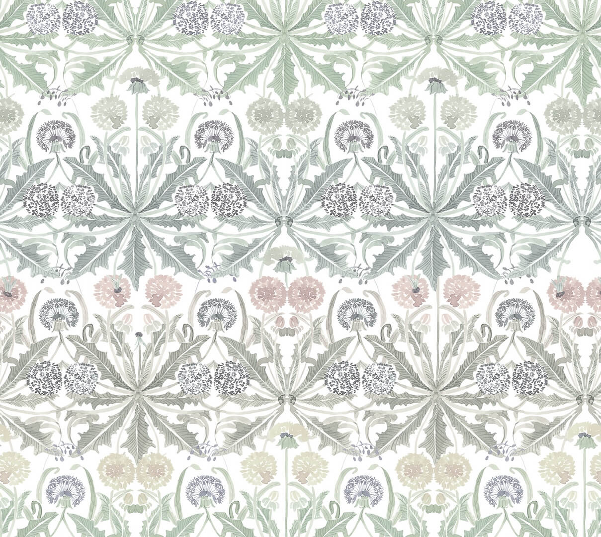 Tapeta kwiaty Rebel Walls R18580 Dear Little Dandelion Pastel Pops