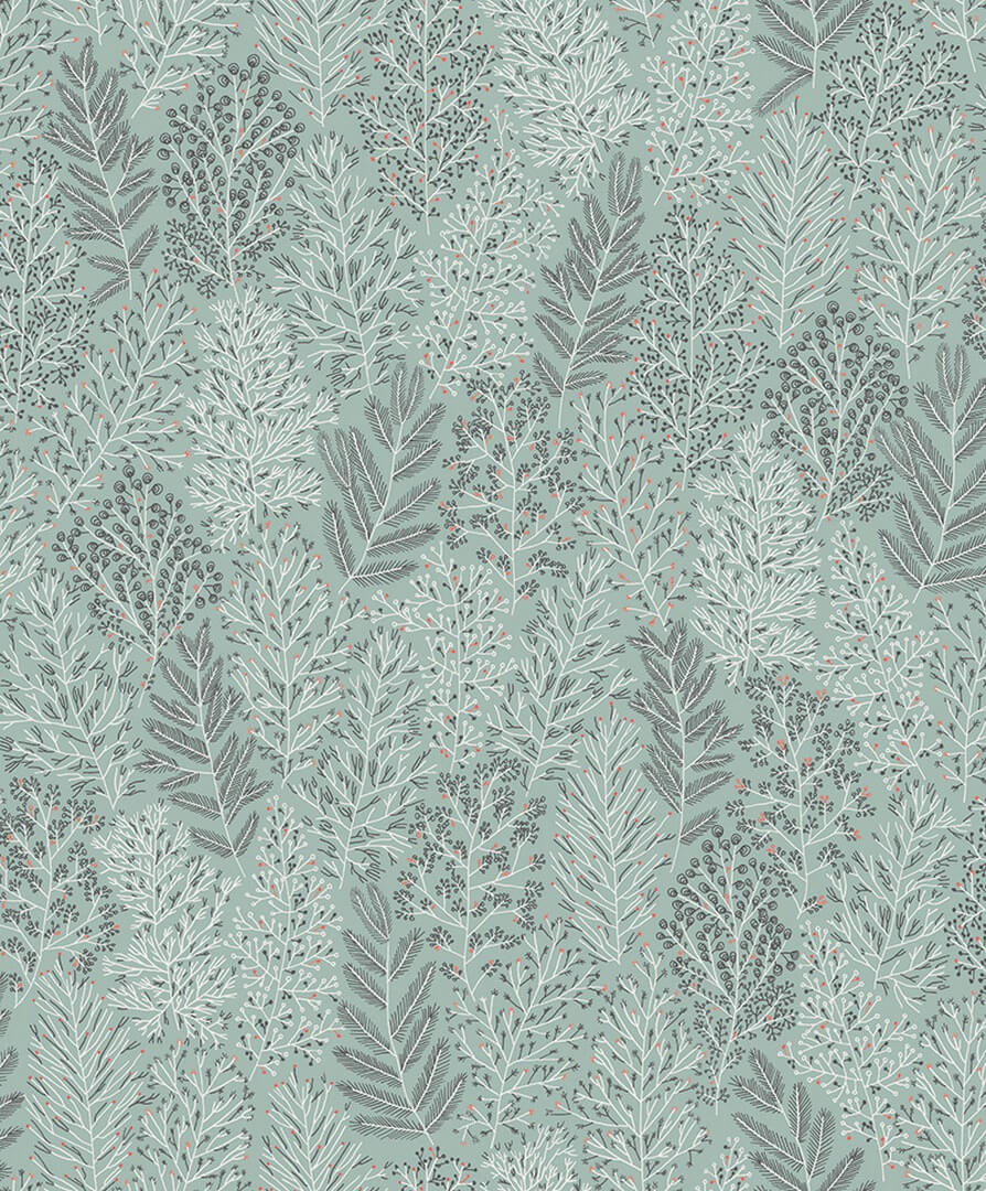 Tapeta liście Khroma HAP702 LEAFY MEADOW Be Happy