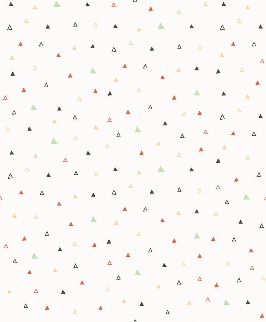 Tapeta trójkąty Khroma HAP802 SPOTS CORAL Be Happy