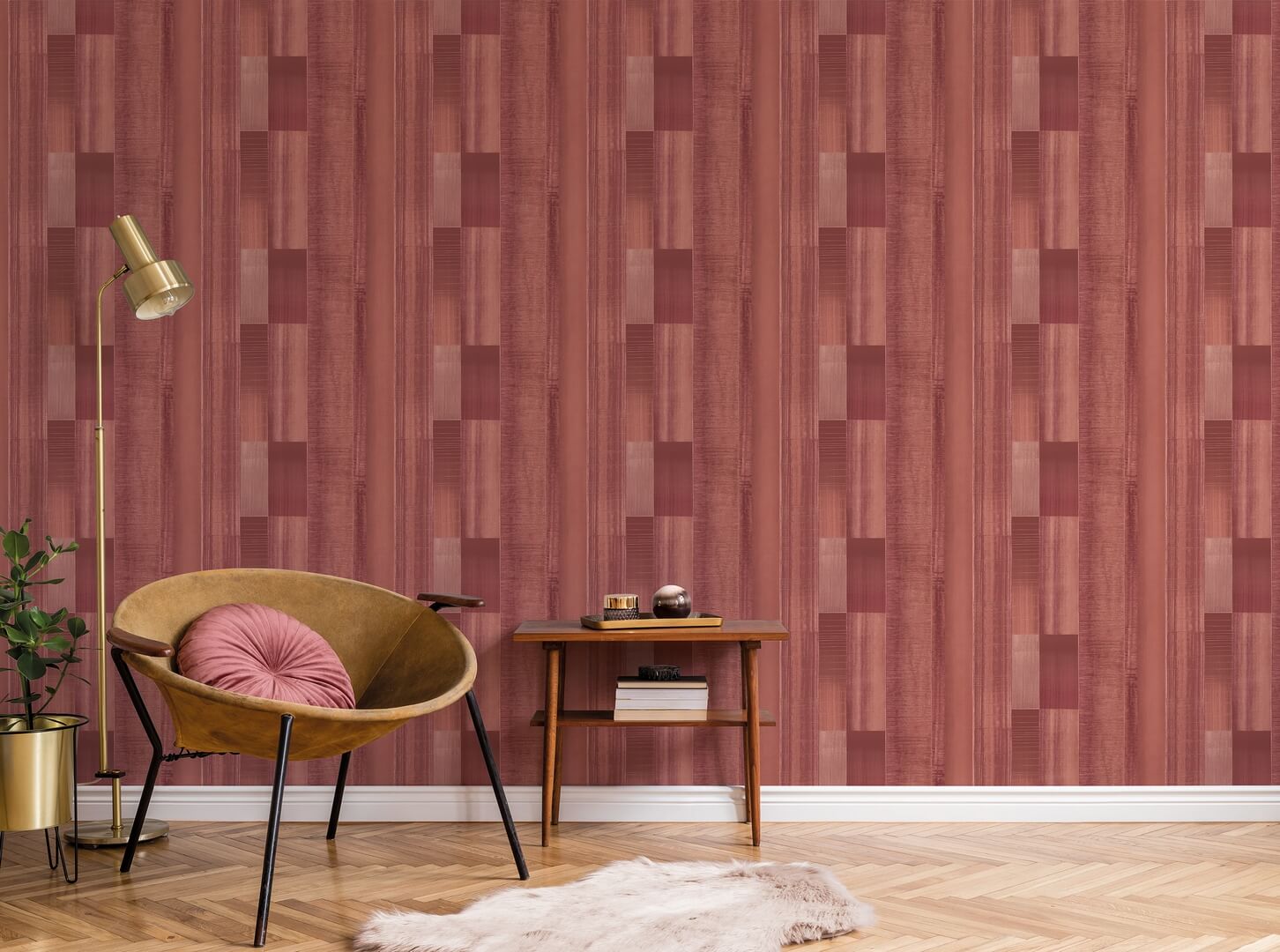 Tapeta cieniowane pasy Galerie G56574 TexStyle