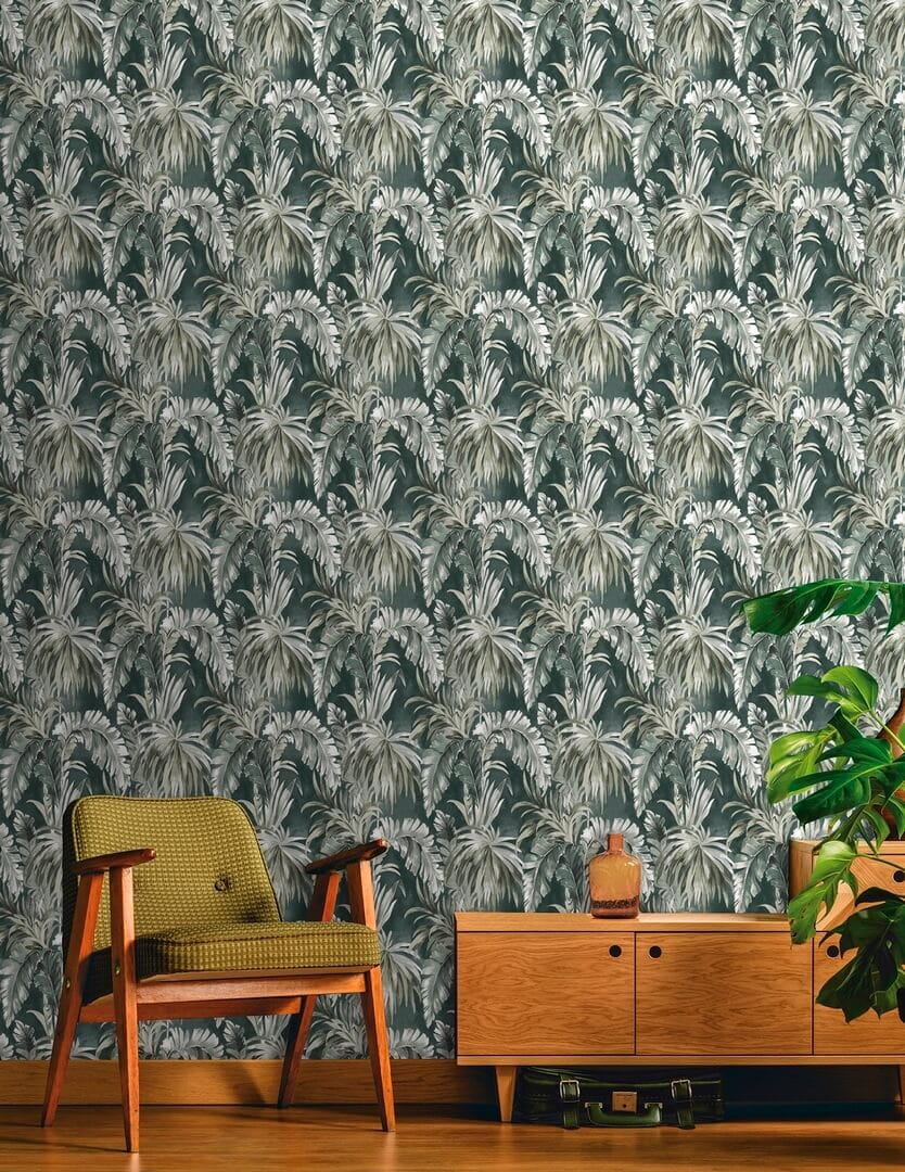 Tapeta tropikalne liście Decoprint EE22531 Tropical Leaves Essentials