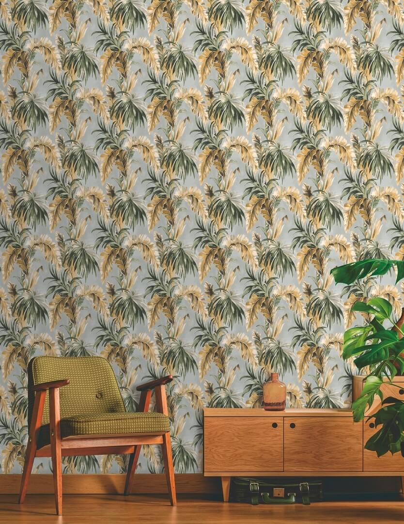 Tapeta tropikalne liście Decoprint EE22532 Tropical Leaves Essentials