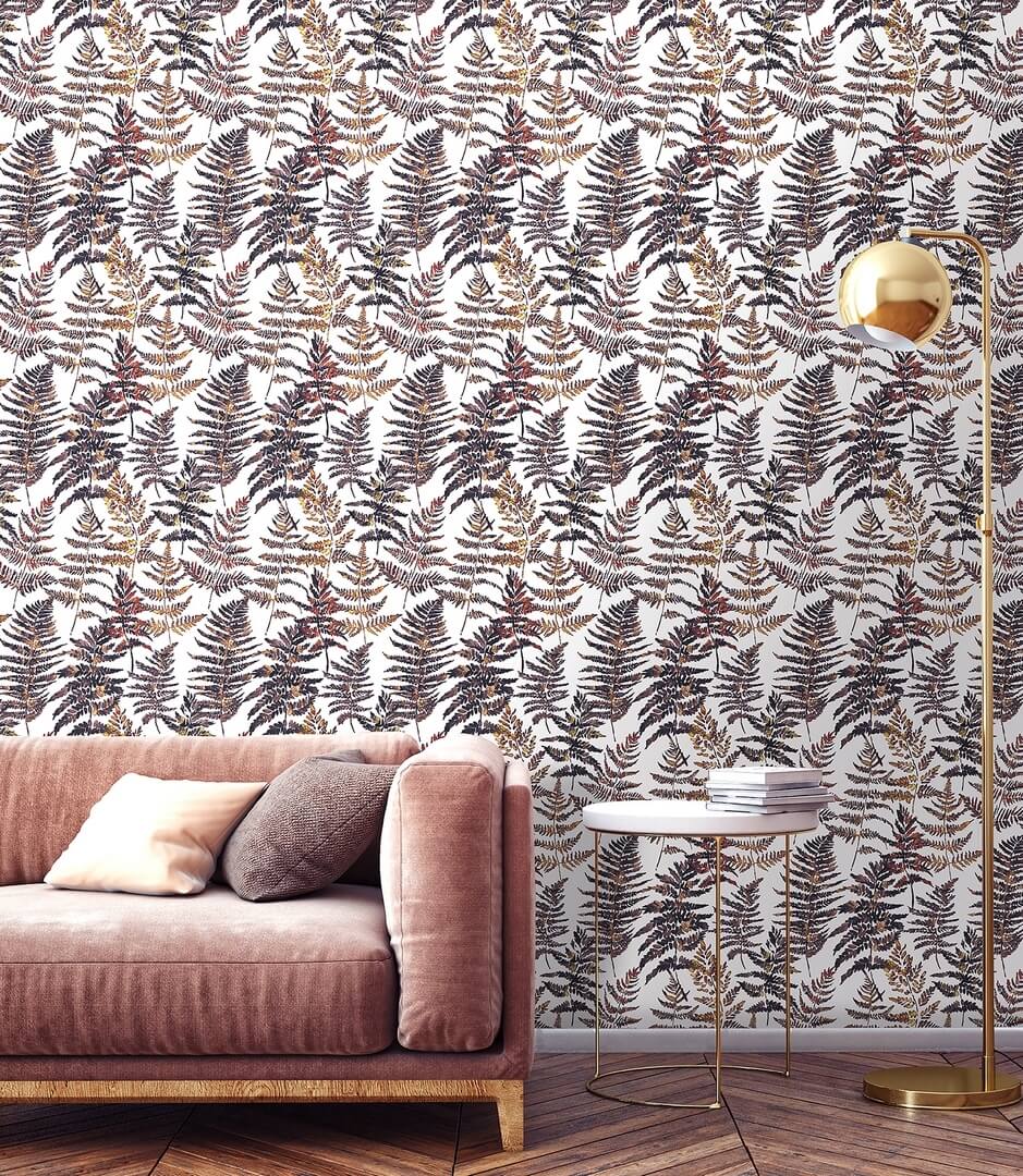Tapeta liście paproci Decoprint EE22543 Fern Essentials