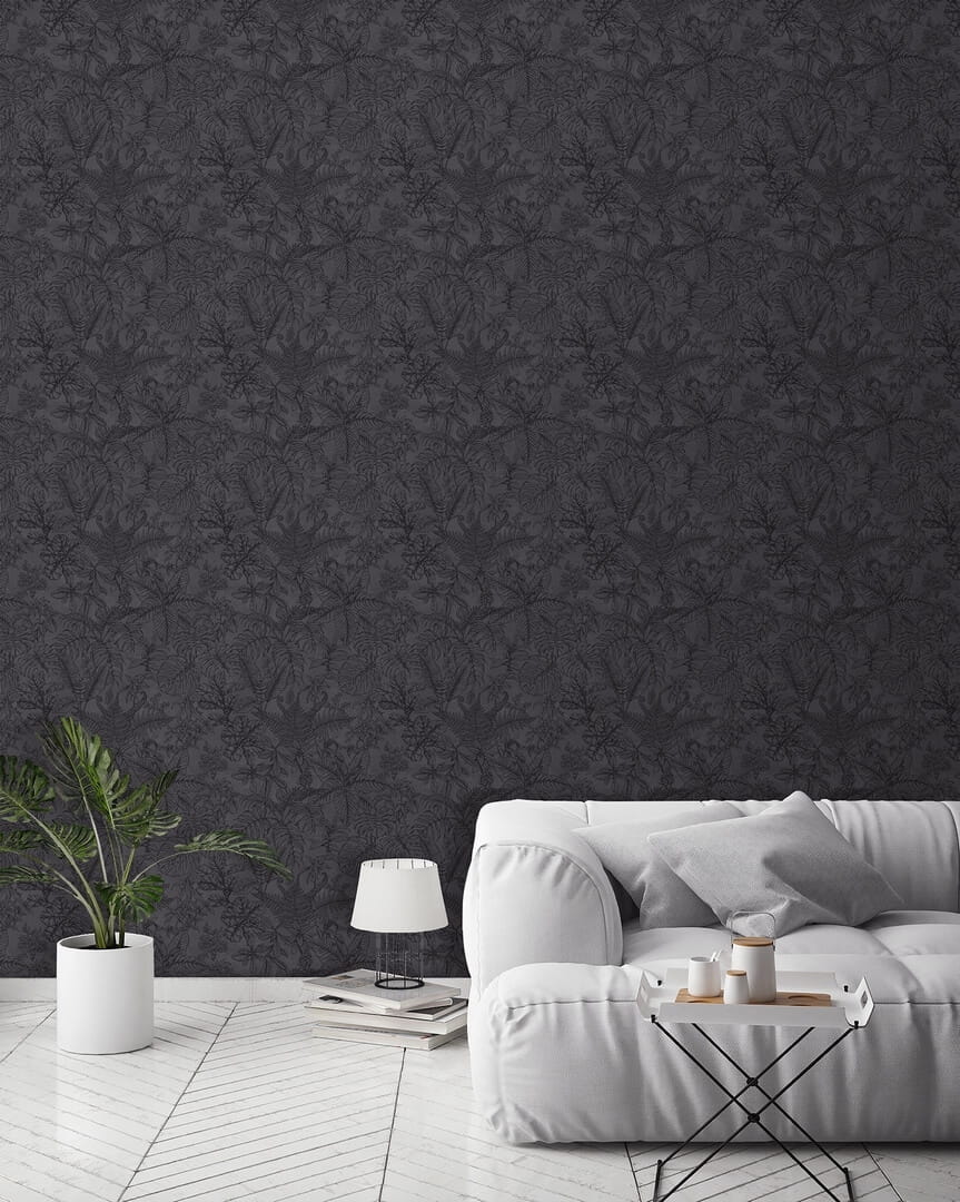 Tapeta roślinna Decoprint EE22546 Allover Leaf Essentials