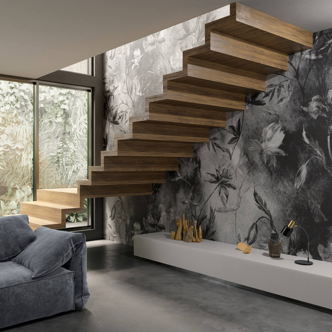 Tapeta kwiaty Inkiostro Bianco ETHEREAL BEAUTY INKHLIE2202 Light And Shadows