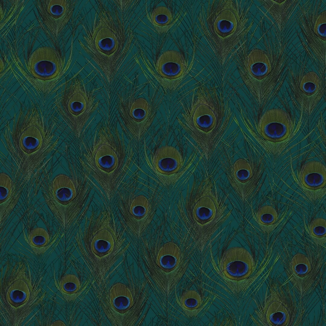 Tapeta pawie pióra Origin 347764 Luxury Skins