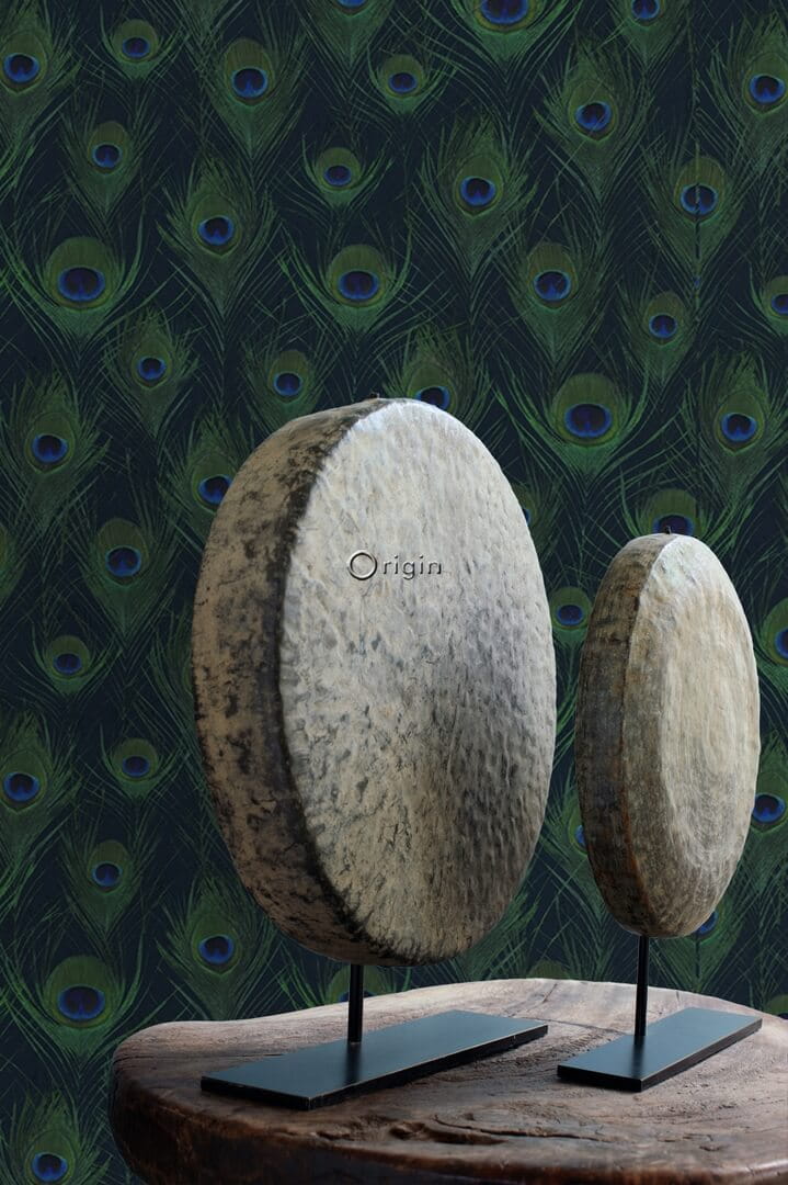 Tapeta pawie pióra Origin 347766 Luxury Skins