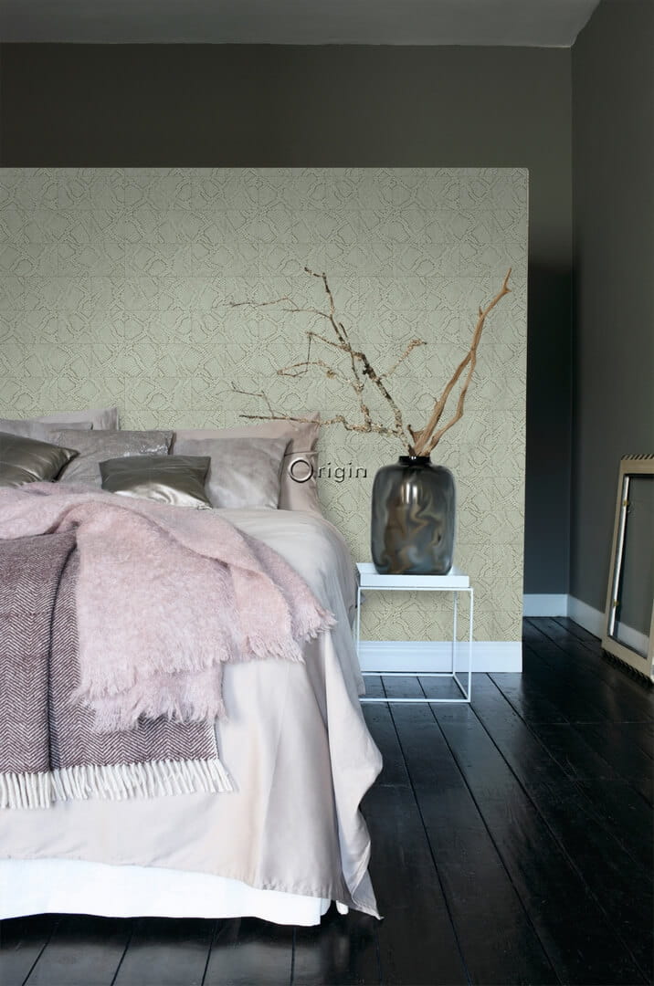 Tapeta geometryczna skóra węża Origin 347784 Luxury Skins