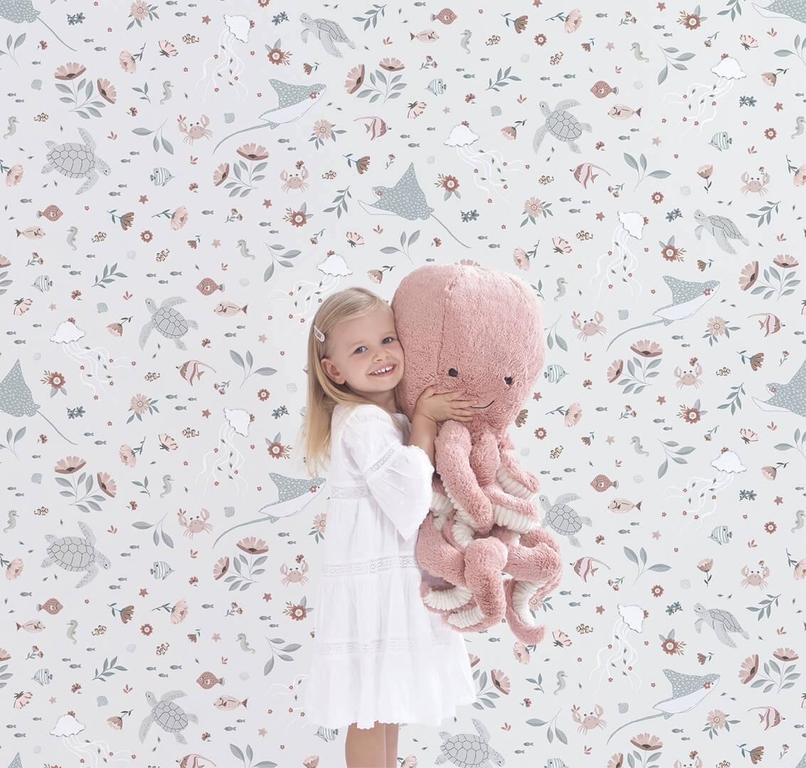 Tapeta morskie zwierzęta Lilipinso H0604