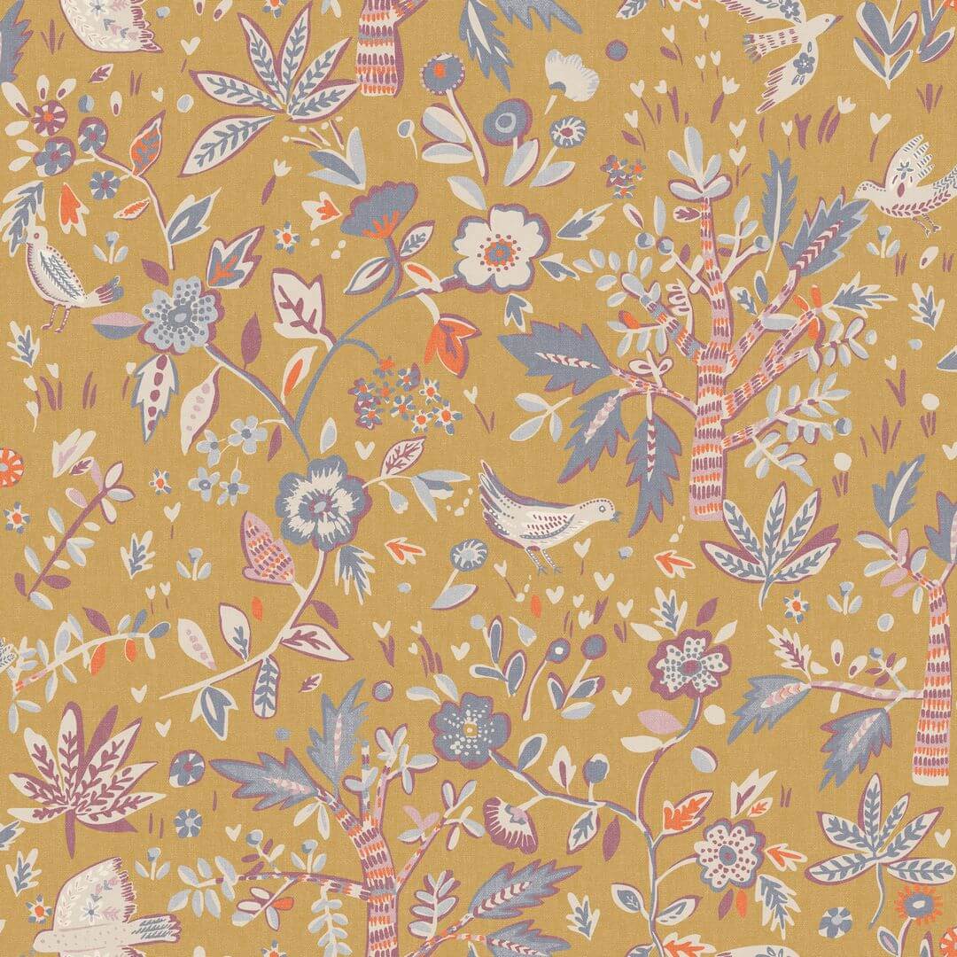 Tapeta botaniczna Caselio BOM103152243 Echappee Boheme