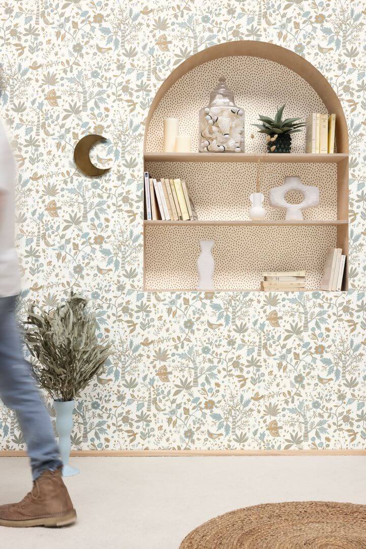Tapeta botaniczna Caselio BOM103154025 Echappee Boheme