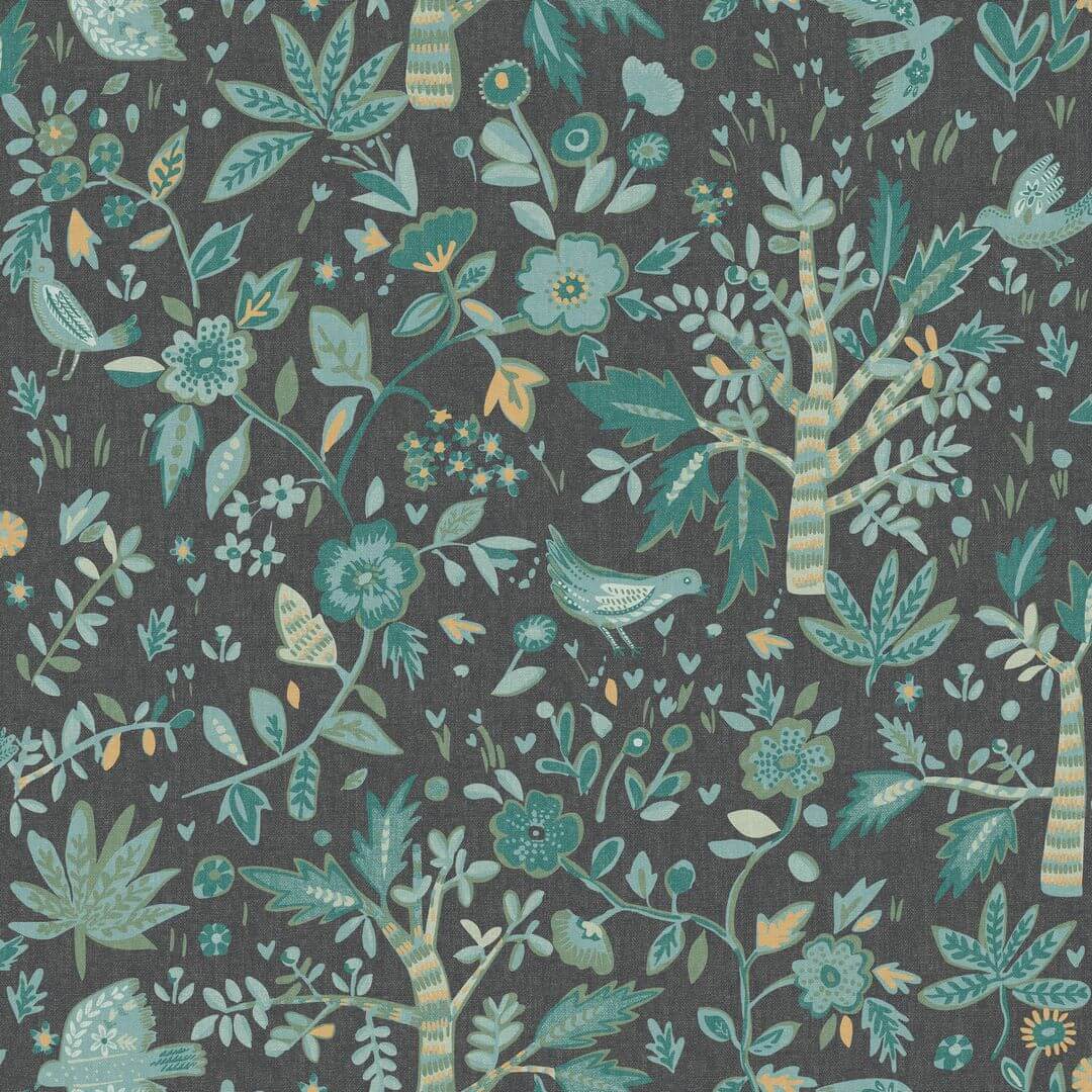 Tapeta botaniczna Caselio BOM103157910 Echappee Boheme