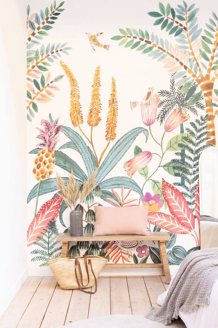 Mural roślinny Caselio BOM103207604 L Ritournelle Boheme