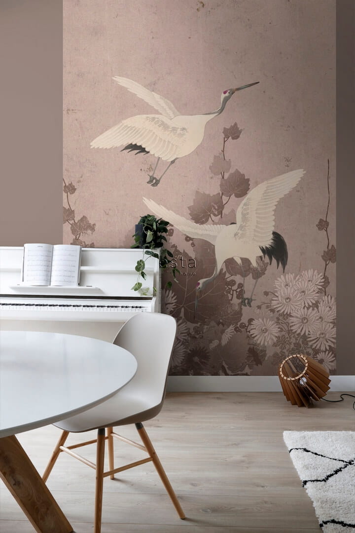 Mural żurawie Esta 158946 Paradise