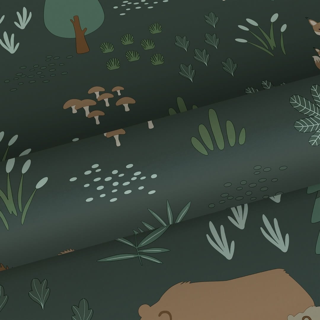 Tapeta ze zwierzętami leśnymi Esta 139249 Forest Friends