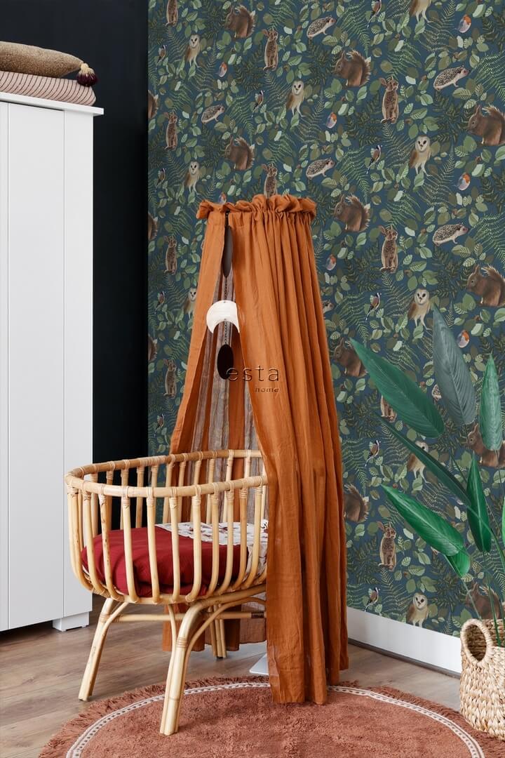 Tapeta leśne zwierzęta Esta 139250 Forest Friends