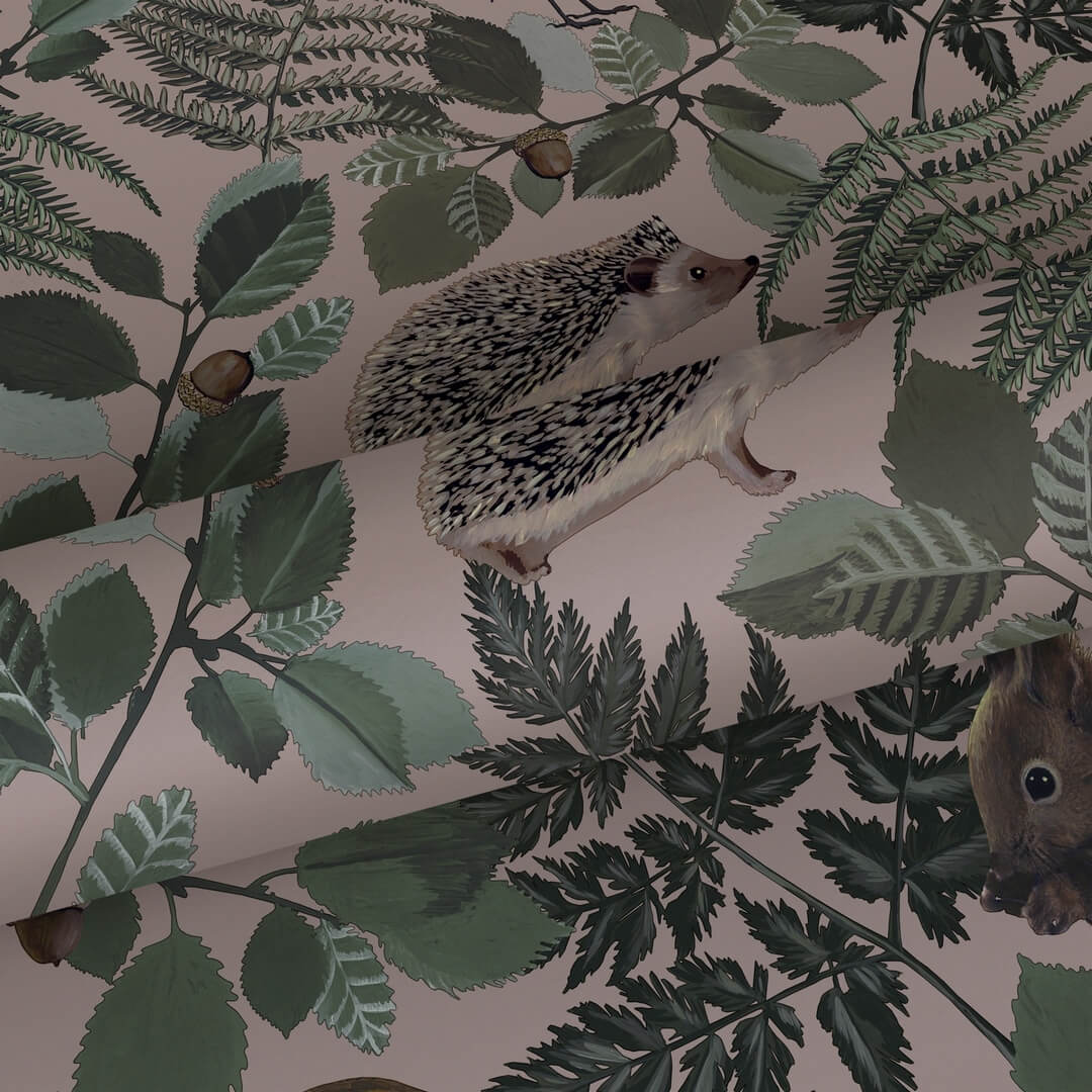 Tapeta leśne zwierzęta Esta 139252 Forest Friends