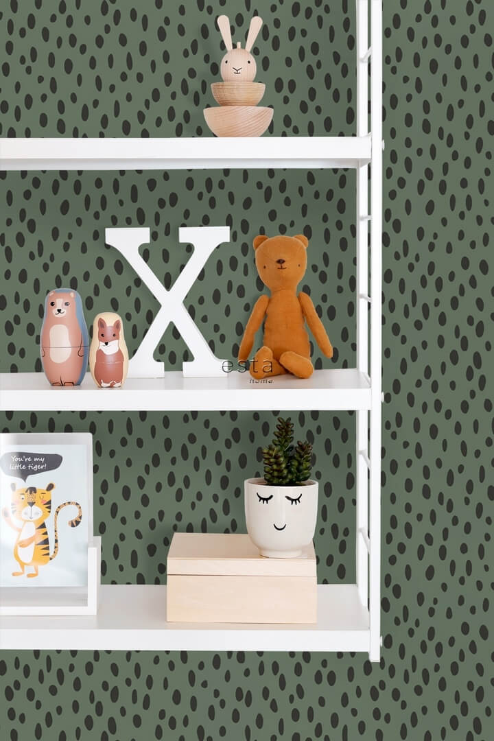 Tapeta kropki Esta 139258 Forest Friends