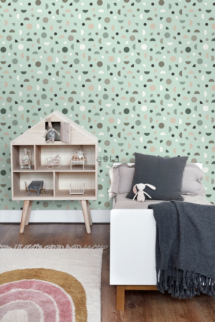 Tapeta geometryczna Esta 139279 Forest Friends