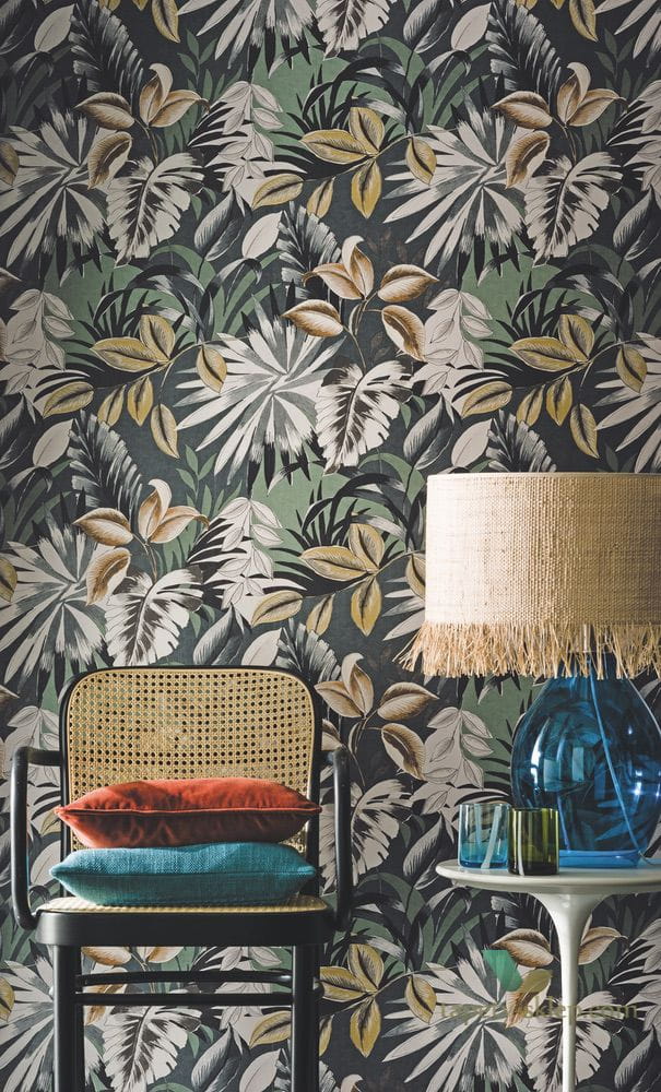 Tapeta tropikalne liście Casamance 74260150 Floresta Rio Madeira