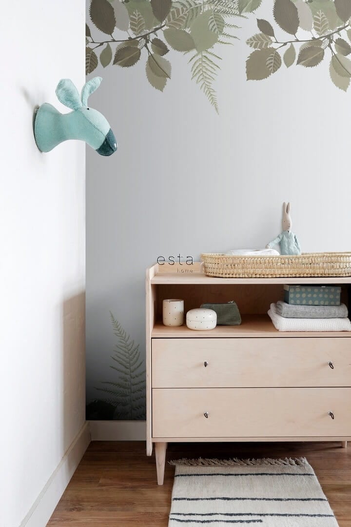 Mural roślinny Esta 159050 Forest Friends