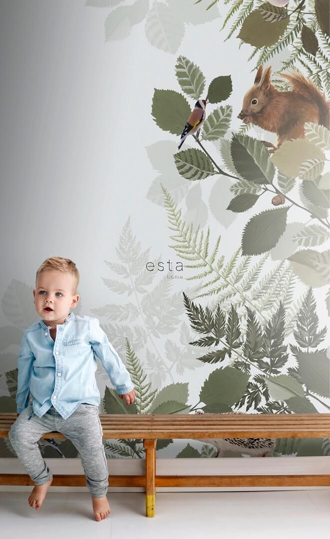 Mural leśne zwierzęta Esta 159051 Forest Friends