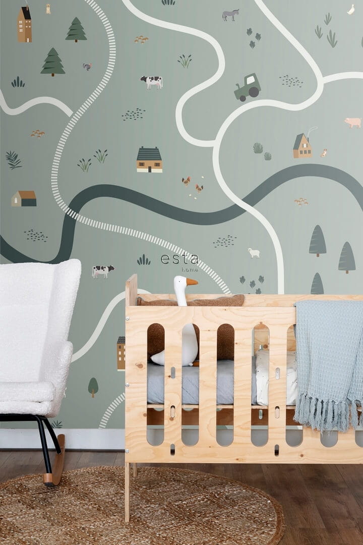 Mural wieś Esta 159056 Forest Friends