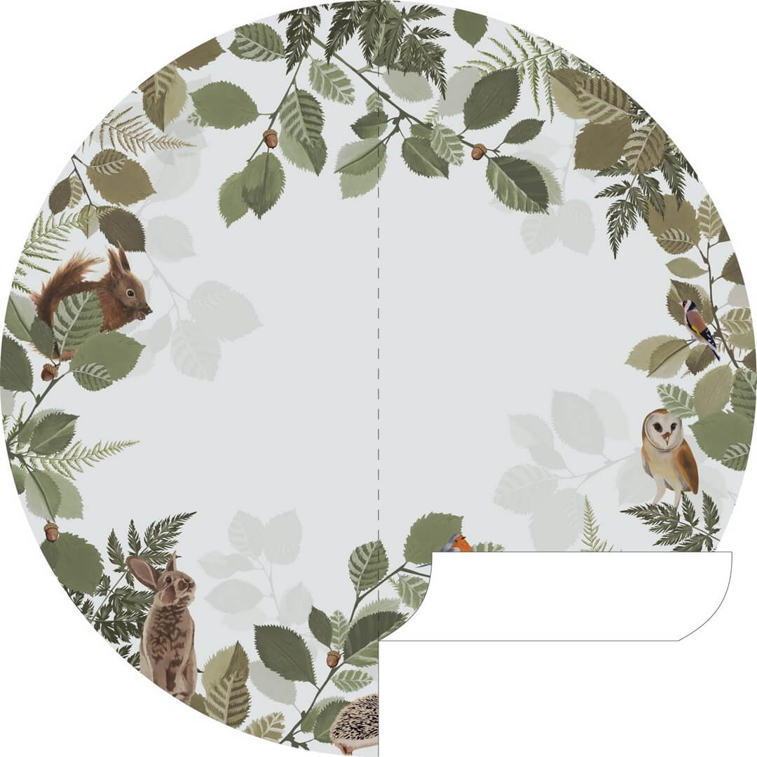 Naklejka leśne zwierzęta Esta 159082 Forest Friends śr. 140cm