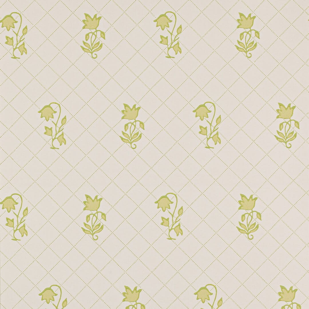 Tapeta kratownica i kwiatki Colefax and Fowler W7010-02 Berkeley Sprig Small Design Wallpapers II