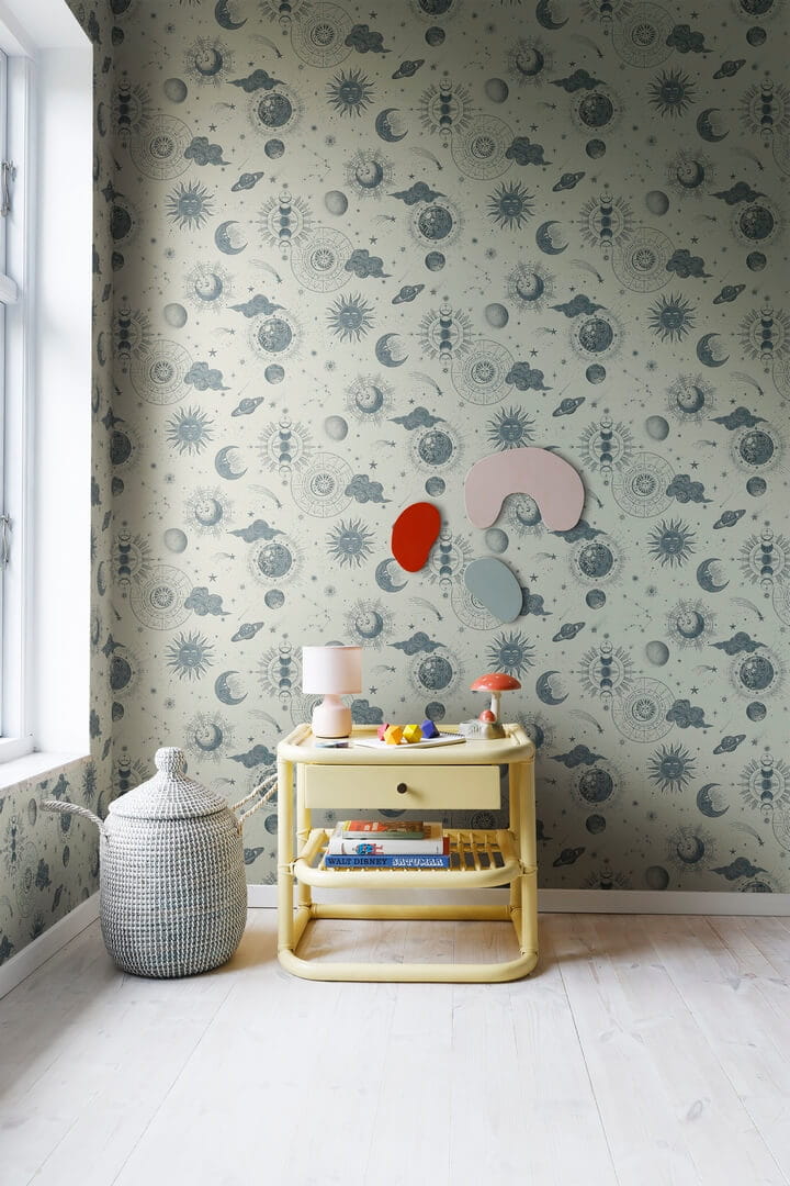 Tapeta planety Rebel Walls R18022 Planetarium Sand Dreamland