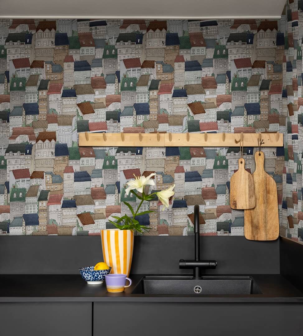 Tapeta miasto Rebel Walls R18092 Dream Town Fall Dreamland
