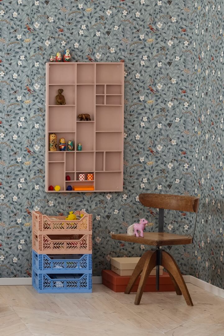 Tapeta botaniczna Rebel Walls R18112 Pixie Shore Sky Dreamland