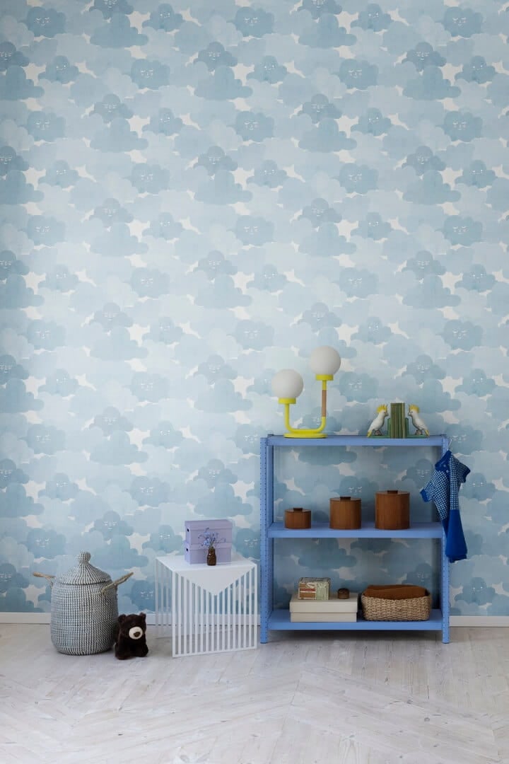 Tapeta chmurki Rebel Walls R18142 Happy Clouds Sky Dreamland