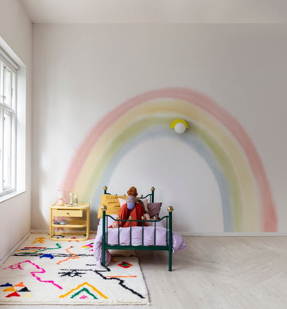 Fototapeta tęcza Rebel Walls R18291 Rainbow Multi Dreamland