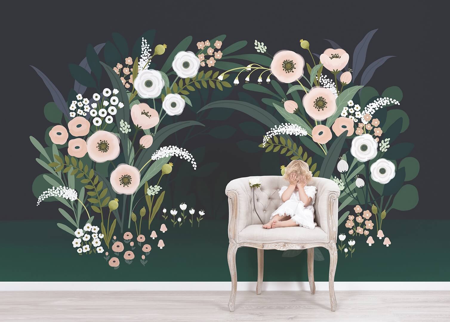 Mural kwiaty Lilipinso H0537