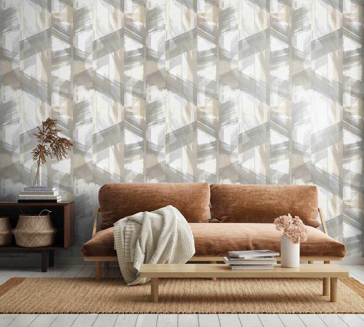 Tapeta geometryczna Hohenberger 26796 Glaze Crafted