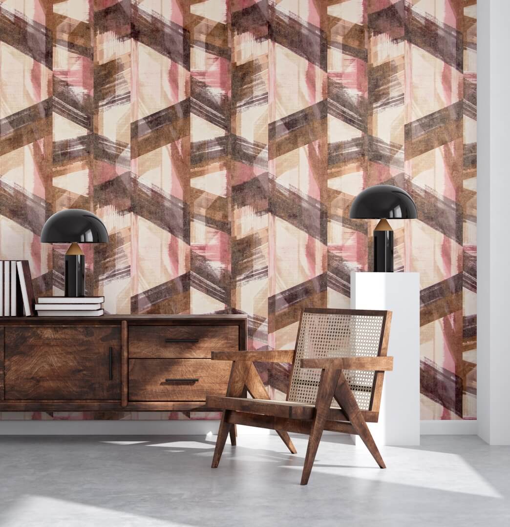 Tapeta geometryczna Hohenberger 26798 Glaze Crafted