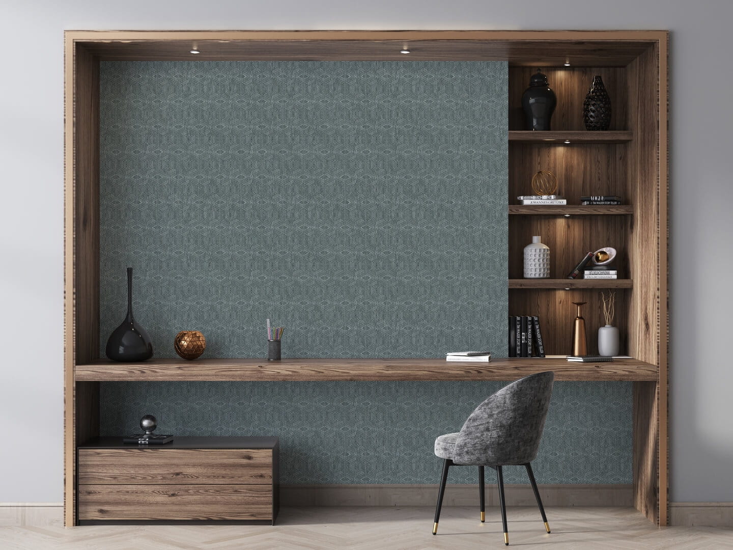 Tapeta jak płytki Hohenberger 65009 Greek Tile Feel!