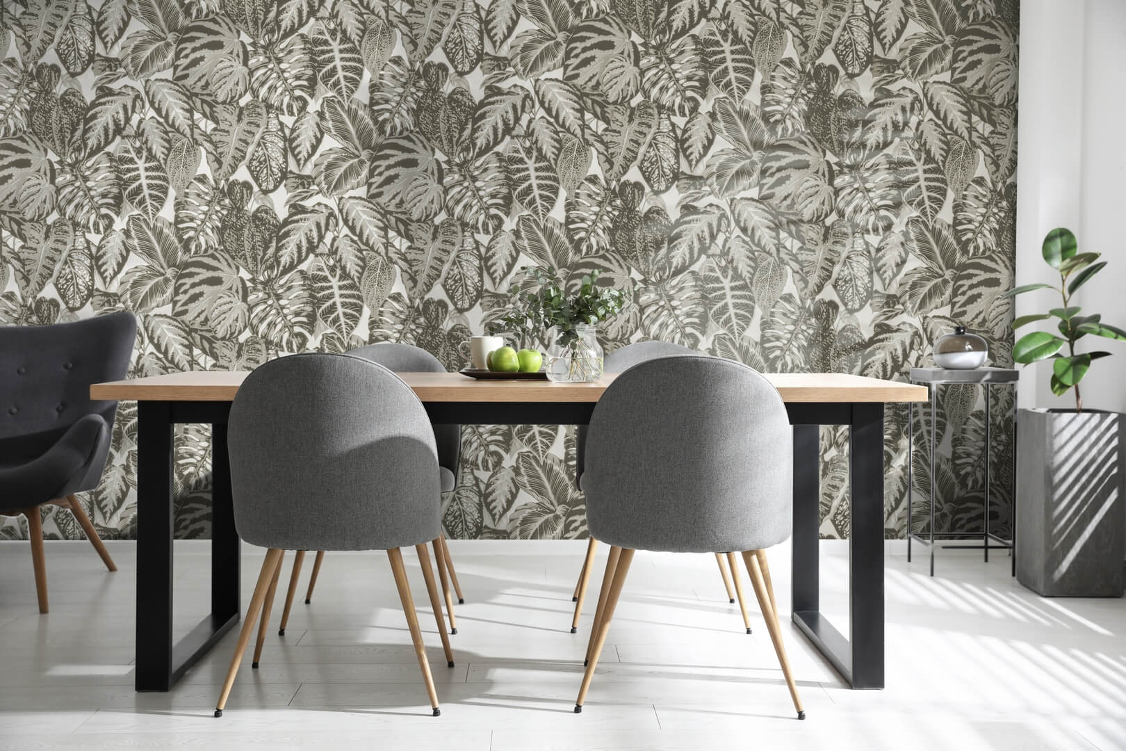 Tapeta tropikalne liście flock Hohenberger 81263 Elephant Leaf Feel!